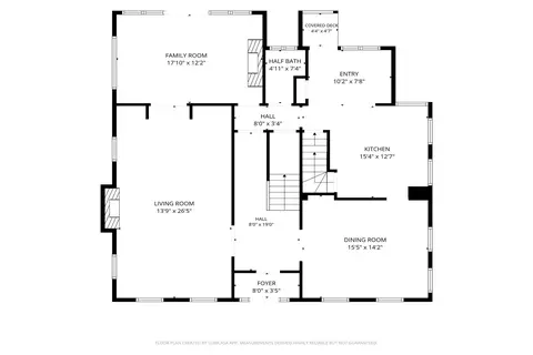 Floorplan - 61 Ormsbee Ave, Proctor, VT 05765 photo 1 of 3