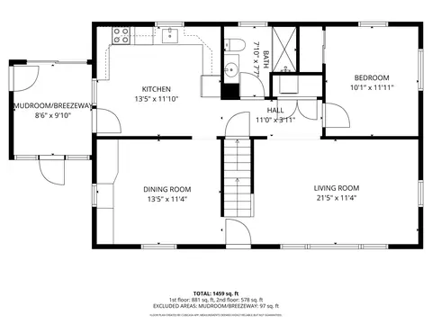 Floorplan - 22 Crescent Ave, Dover, NH 03820 photo 1 of 2
