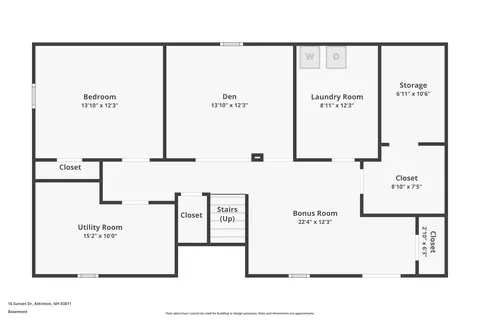 Floorplan - 16 Sunset Dr, Atkinson, NH 03811 photo 1 of 2