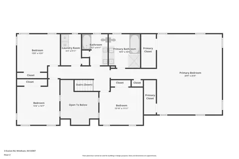 Floorplan - 3 Duston Rd, Windham, NH 03087 photo 2 of 2