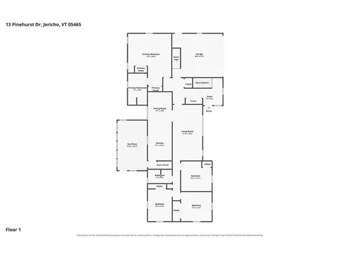 Floorplan - 13 Pinehurst Dr, Jericho, VT 05465 photo 2 of 4