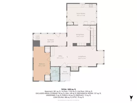 Floorplan - 6 Forest Rd, Hancock, NH 03449 photo 1 of 4