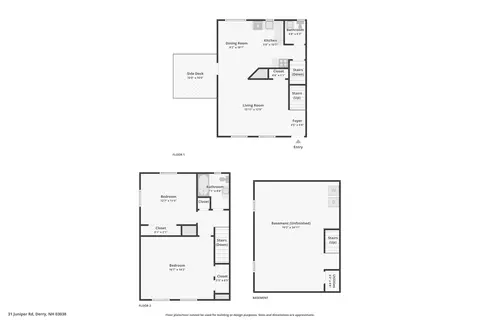 Floorplan - 31 Juniper Rd # L, Derry, NH 03038 photo 4 of 4
