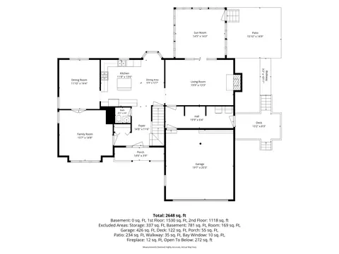 Floorplan - 19 Highland Rd, Kensington, NH 03833 photo 1 of 3