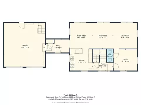 Floorplan - 99 Mountain View Rd, Ferrisburgh, VT 05473 photo 1 of 4
