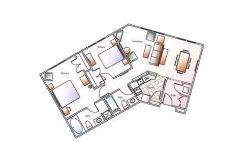 Floorplan - 238 Qtr I Jackson Gore Inn, Ludlow, VT 05149 photo 1 of 1