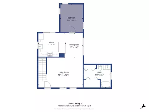 Floorplan - 791 W Side Rd, Bartlett, NH 03812 photo 1 of 2