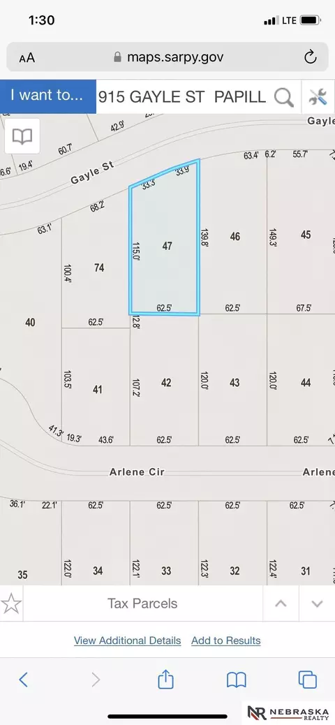915 Gayle St, Papillion, NE 68046
