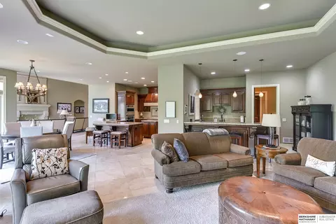 Living - 13402 Hamilton St, Omaha, NE 68154 photo 7 of 12