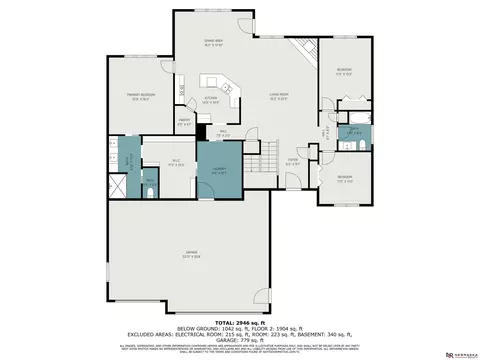 Floorplan - 356 S 89 St, Lincoln, NE 68520 photo 2 of 2