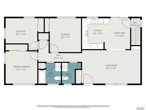 Floorplan - 10332 Wright St, Omaha, NE 68124 photo 2 of 2