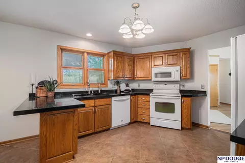 Kitchen - 1050 Timberwood Dr, Ames, NE 68621 photo 3 of 4