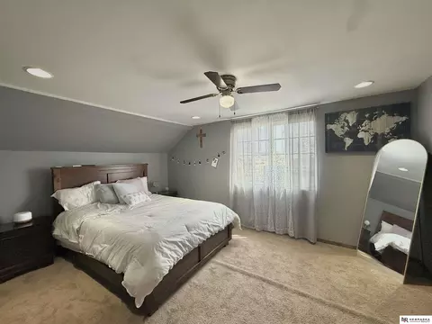 Bedroom - 520 E Hawthorne St, Minden, NE 68959 photo 5 of 9