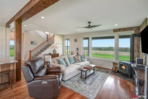 Living - 1015 County Road E Rd, Palmyra, NE 68418 photo 3 of 5