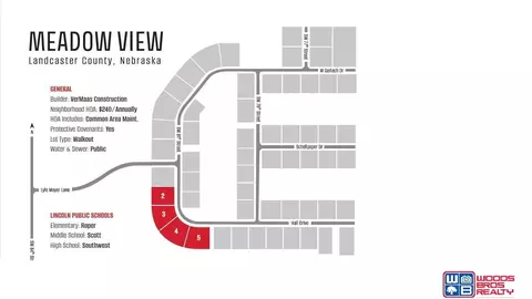 Block 3 Lot 4 Meadow View 4th Addition Street, Lincoln, NE 68532