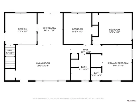 Floorplan - 1219 Robin Dr, Bellevue, NE 68005 photo 1 of 2