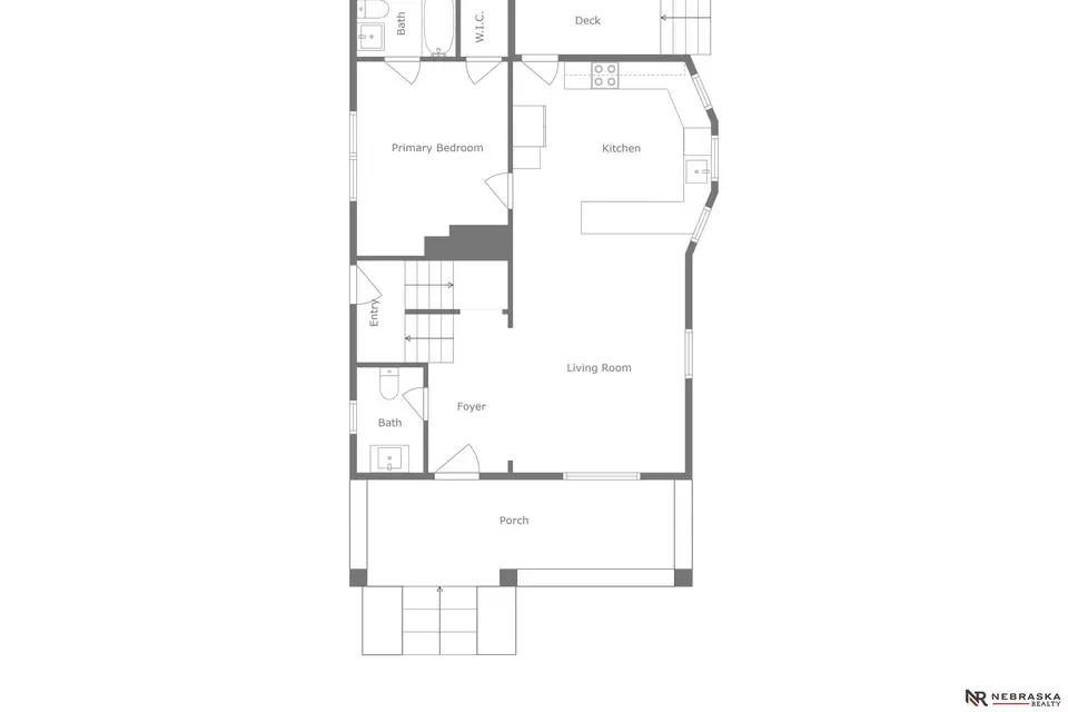Floorplan - 2306 Ogden St, Omaha, NE 68110 photo 1 of 4