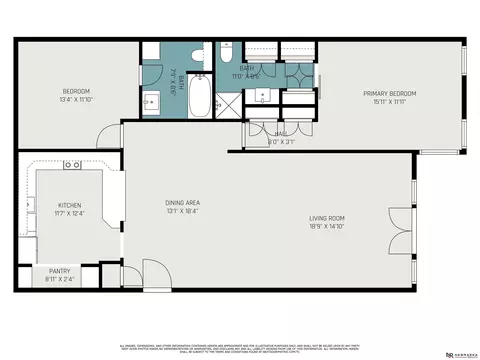 Floorplan - 3003 Paddock Plz #102, Omaha, NE 68124 photo 1 of 1