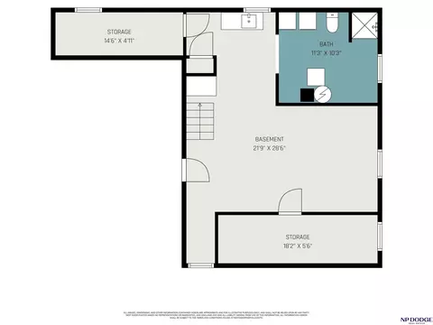 Floorplan - 3957 E St, Omaha, NE 68107 photo 2 of 2