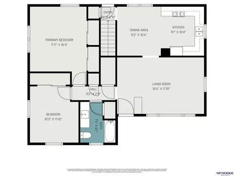 Floorplan - 3957 E St, Omaha, NE 68107 photo 1 of 2