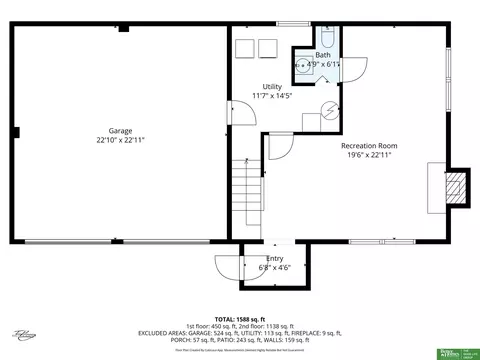 Floorplan - 16124 Spring St, Omaha, NE 68130 photo 1 of 6