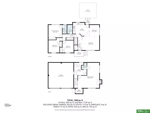 Floorplan - 16124 Spring St, Omaha, NE 68130 photo 3 of 6