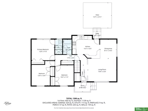 Floorplan - 16124 Spring St, Omaha, NE 68130 photo 2 of 6