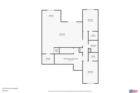 Floorplan - 10210 Ina St, Roca, NE 68430 photo 3 of 3