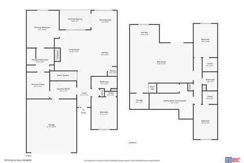 Floorplan - 10210 Ina St, Roca, NE 68430 photo 1 of 3