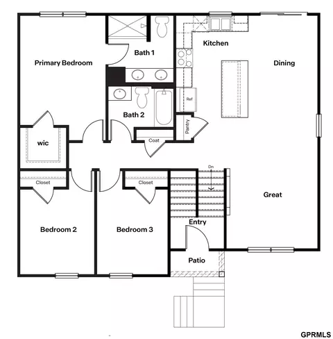 Floorplan - 13705 Vane St, Omaha, NE 68142 photo 1 of 2