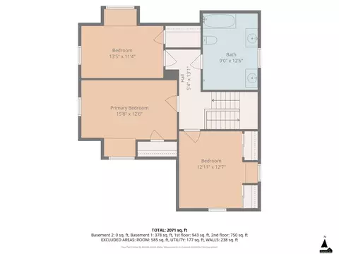 Floorplan - 800 Scott St, Beatrice, NE 68310 photo 2 of 3