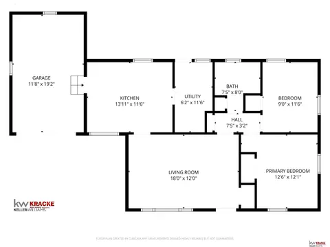 Floorplan - 1205 Jackson St, Beatrice, NE 68310 photo 1 of 1