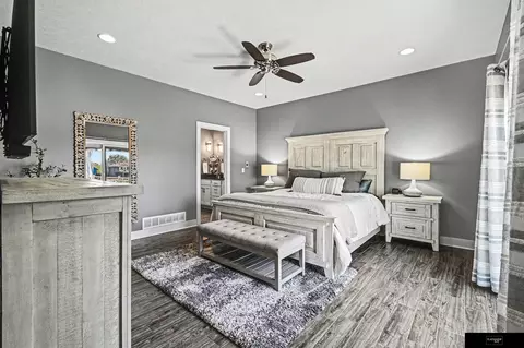 Bedroom - 320 Riverside Dr, Waterloo, NE 68069 photo 7 of 8