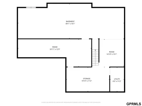 Floorplan - 303 Cherry Street St, Creston, NE 68631 photo 2 of 2
