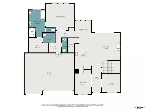 Floorplan - 3301 S 212 St, Elkhorn, NE 68022 photo 1 of 3