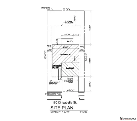 Floorplan - 16013 Isabella St, Bennington, NE 68007 photo 2 of 2