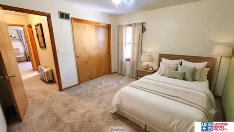 Bedroom - 1421 N 9th St, Beatrice, NE 68310 photo 5 of 6