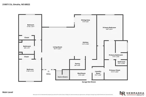 Floorplan - 21007 E St, Elkhorn, NE 68022 photo 2 of 2