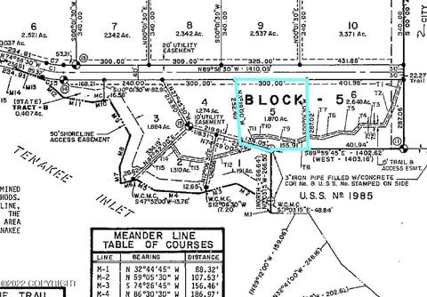 L5 Columbia Cove, Tenakee Springs, AK 99841