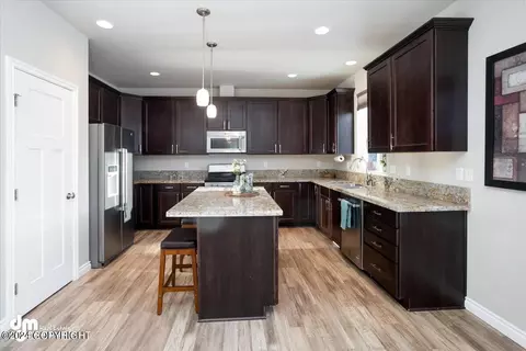 Kitchen - 1222 E Hidden Ranch Loop, Palmer, AK 99645 photo 2 of 15