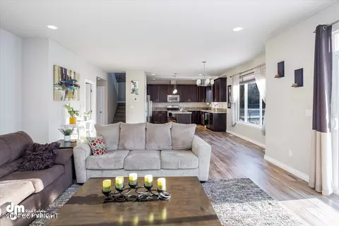 Living - 1222 E Hidden Ranch Loop, Palmer, AK 99645 photo 5 of 10