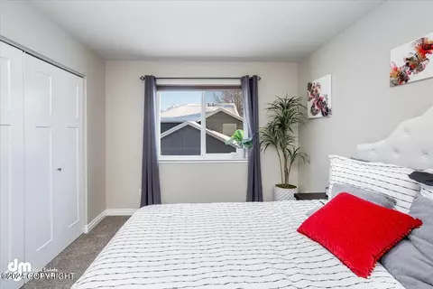Bedroom - 1222 E Hidden Ranch Loop, Palmer, AK 99645 photo 4 of 15
