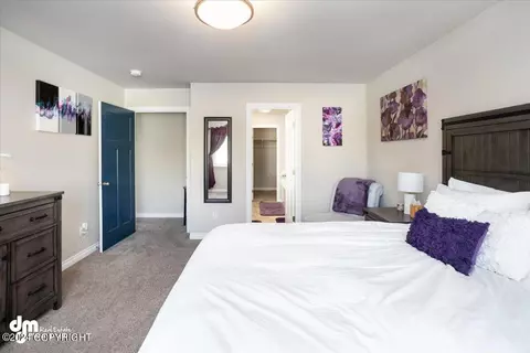 Bedroom - 1222 E Hidden Ranch Loop, Palmer, AK 99645 photo 2 of 15