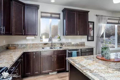 Kitchen - 1222 E Hidden Ranch Loop, Palmer, AK 99645 photo 6 of 15