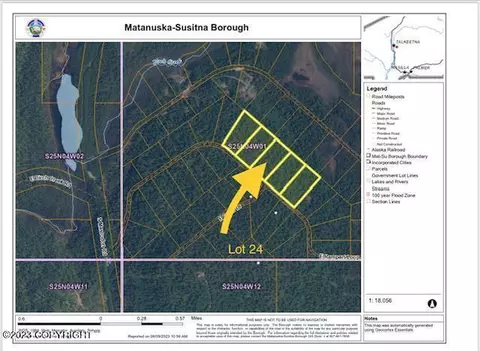 22270 E Rampart Loop, Talkeetna, AK 99676