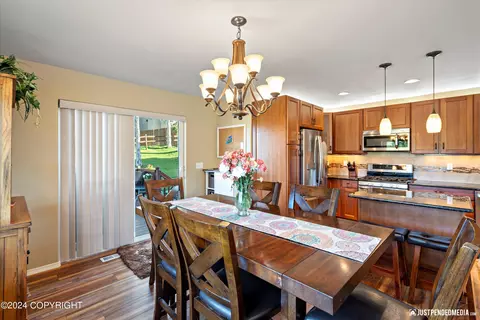 Dining - 20501 Pine Crest Ln, Eagle River, AK 99577 photo 1 of 2