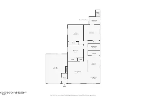 Floorplan - 17321 Baronoff Ave, Eagle River, AK 99577 photo 1 of 1