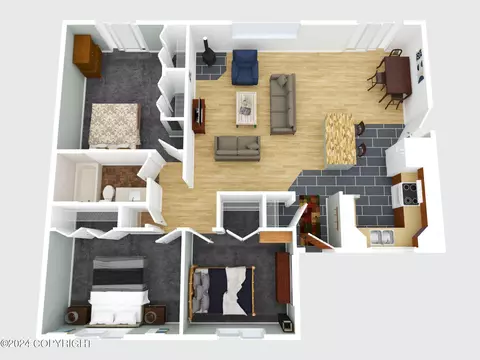 Floorplan - 18315 Gavin Cir, Eagle River, AK 99577 photo 2 of 2