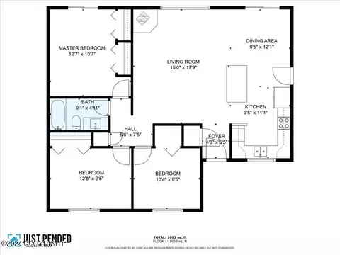 Floorplan - 18315 Gavin Cir, Eagle River, AK 99577 photo 1 of 2