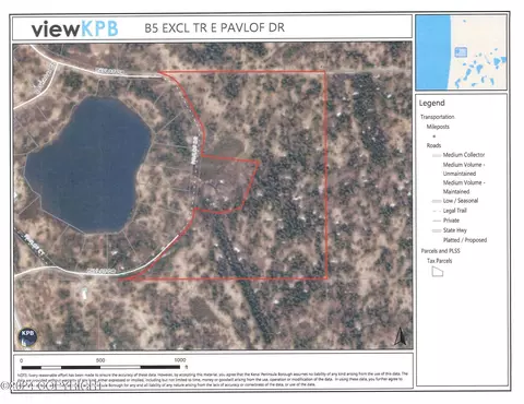 B5 Excl Tr E Pavlof Drive, Kasilof, AK 99610